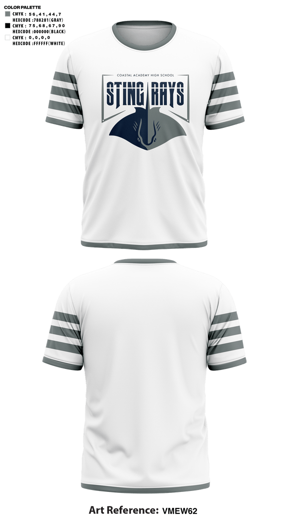 Short Sleeve Performance Shirt, Coastal Academy High School Cheer, Cheer, Teamtime, Team time, sublimation, custom sports apparel, team uniforms, spirit wear, spiritwear, sports uniforms, custom shirts, team store, custom team store, fundraiser sports, apparel fundraiser