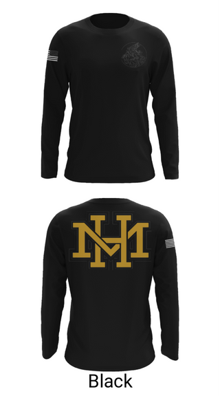 Long Sleeve Performance Shirt, Mount Hebron High School Tennis, Tennis, Teamtime, Team time, sublimation, custom sports apparel, team uniforms, spirit wear, spiritwear, sports uniforms, custom shirts, team store, custom team store, fundraiser sports, apparel fundraiser
