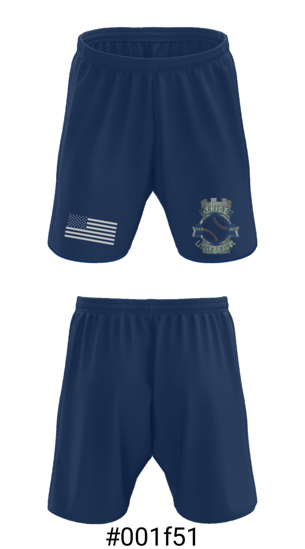 Athletic Shorts With Pockets, Meriden Little League, Baseball, Teamtime, Team time, sublimation, custom sports apparel, team uniforms, spirit wear, spiritwear, sports uniforms, custom shirts, team store, custom team store, fundraiser sports, apparel fundraiser