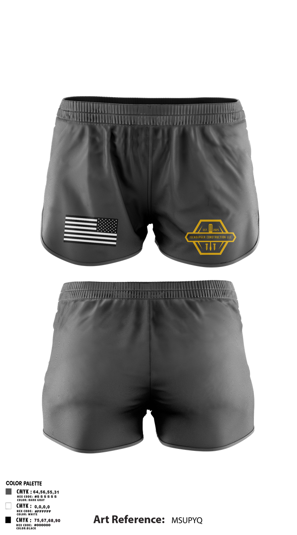 Ranger Panties, Isenbarger Construction LLC, , Teamtime, Team time, sublimation, custom sports apparel, team uniforms, spirit wear, spiritwear, sports uniforms, custom shirts, team store, custom team store, fundraiser sports, apparel fundraiser