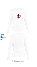 Calhoun County High School Cross Country 14080090 Women's Long Sleeve V-neck Shirt - 15