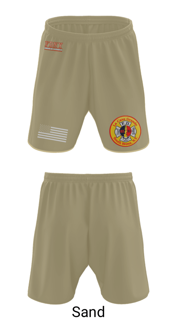 Athletic Shorts With Pockets, LA CASA GRANDE E82 and L31, Fire Department, Teamtime, Team time, sublimation, custom sports apparel, team uniforms, spirit wear, spiritwear, sports uniforms, custom shirts, team store, custom team store, fundraiser sports, apparel fundraiser