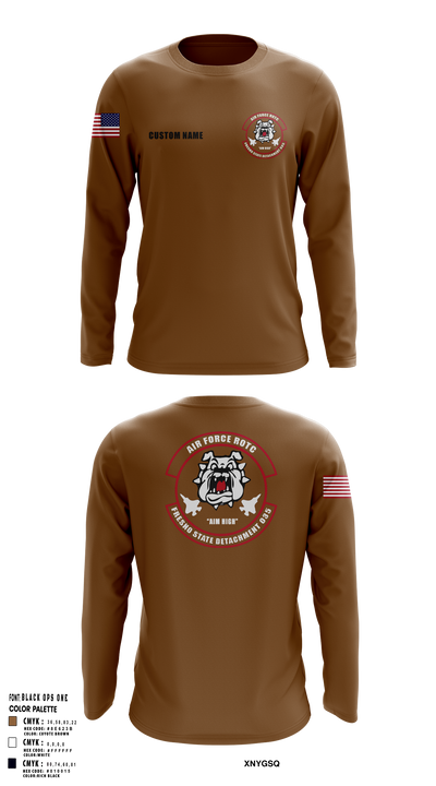 Detachment 035 78200386 Long Sleeve Performance Shirt 105
