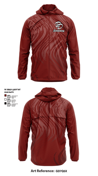 Windbreaker, David Douglas High School Swimming, Swimming, Teamtime, Team time, sublimation, custom sports apparel, team uniforms, spirit wear, spiritwear, sports uniforms, custom shirts, team store, custom team store, fundraiser sports, apparel fundraiser