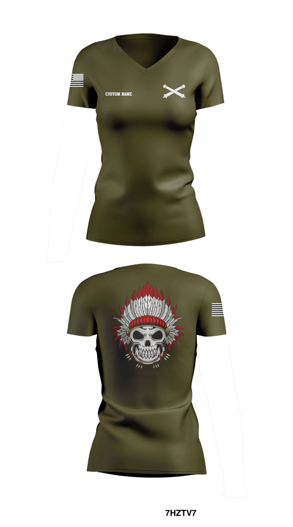 Womens Short Sleeve Vneck Shirt, 209th DLD, Army, Teamtime, Team time, sublimation, custom sports apparel, team uniforms, spirit wear, spiritwear, sports uniforms, custom shirts, team store, custom team store, fundraiser sports, apparel fundraiser