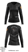 Ranger Challenge 2090684 Women's Long Sleeve V-neck Shirt - 3