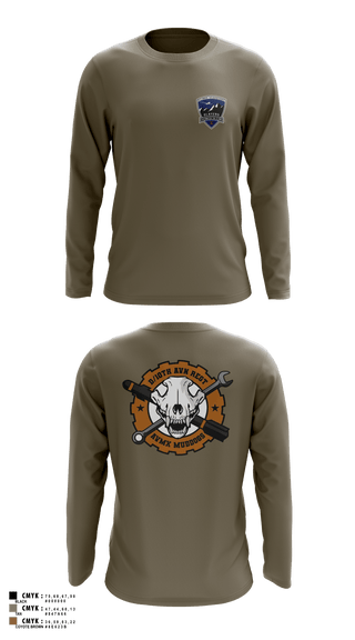 Long Sleeve Performance Shirt, D/10 Slayers, Army, Teamtime, Team time, sublimation, custom sports apparel, team uniforms, spirit wear, spiritwear, sports uniforms, custom shirts, team store, custom team store, fundraiser sports, apparel fundraiser