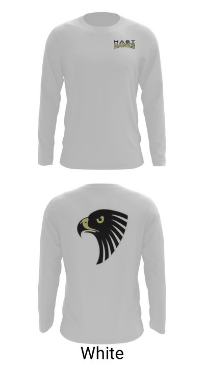 Hammond Academy Of Science & Tech Baseball 976805 Long Sleeve Performance Shirt - 4