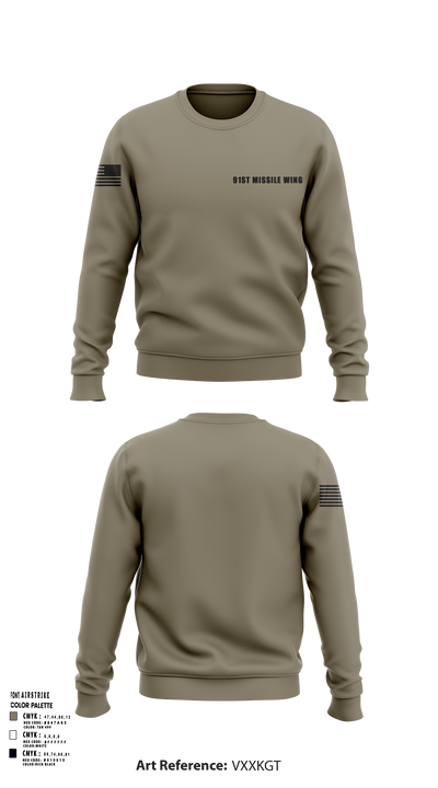 91st missile wing 66041699 Crew Neck Sweatshirt - 102
