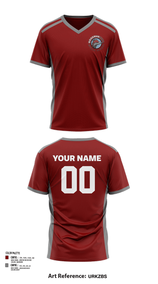 Mens Soccer Jersey, Goodman Middle School Soccer, Men's Soccer, Teamtime, Team time, sublimation, custom sports apparel, team uniforms, spirit wear, spiritwear, sports uniforms, custom shirts, team store, custom team store, fundraiser sports, apparel fundraiser