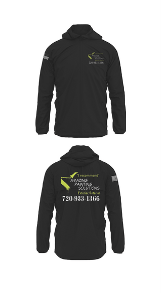 Windbreaker, Amazing Painting Solutions, , Teamtime, Team time, sublimation, custom sports apparel, team uniforms, spirit wear, spiritwear, sports uniforms, custom shirts, team store, custom team store, fundraiser sports, apparel fundraiser