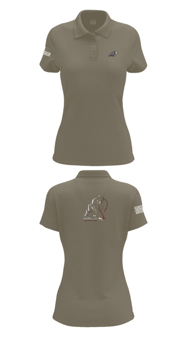 Womens Short Sleeve Performance Polo, USACA-R, Army, Teamtime, Team time, sublimation, custom sports apparel, team uniforms, spirit wear, spiritwear, sports uniforms, custom shirts, team store, custom team store, fundraiser sports, apparel fundraiser