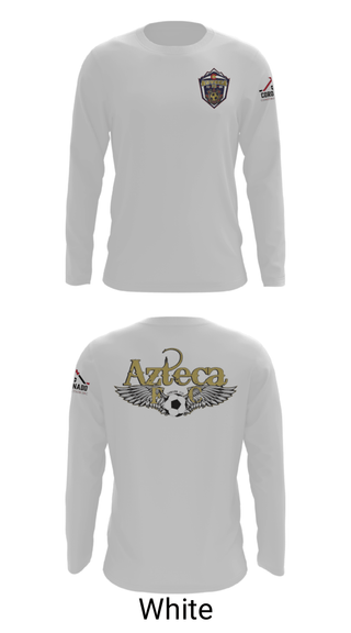 Long Sleeve Performance Shirt, Azteca, Men's Soccer, Teamtime, Team time, sublimation, custom sports apparel, team uniforms, spirit wear, spiritwear, sports uniforms, custom shirts, team store, custom team store, fundraiser sports, apparel fundraiser
