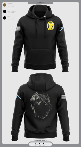 Hoodie, Charlie Company, National Guard, Teamtime, Team time, sublimation, custom sports apparel, team uniforms, spirit wear, spiritwear, sports uniforms, custom shirts, team store, custom team store, fundraiser sports, apparel fundraiser