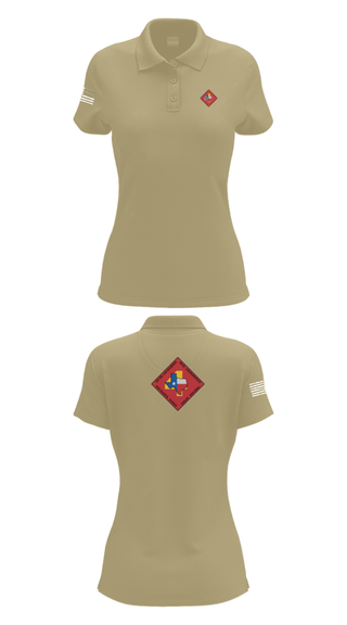 Women's Short Sleeve Performance Polo, Bravo Bastards, Marines, Teamtime, Team time, sublimation, custom sports apparel, team uniforms, spirit wear, spiritwear, sports uniforms, custom shirts, team store, custom team store, fundraiser sports, apparel fundraiser