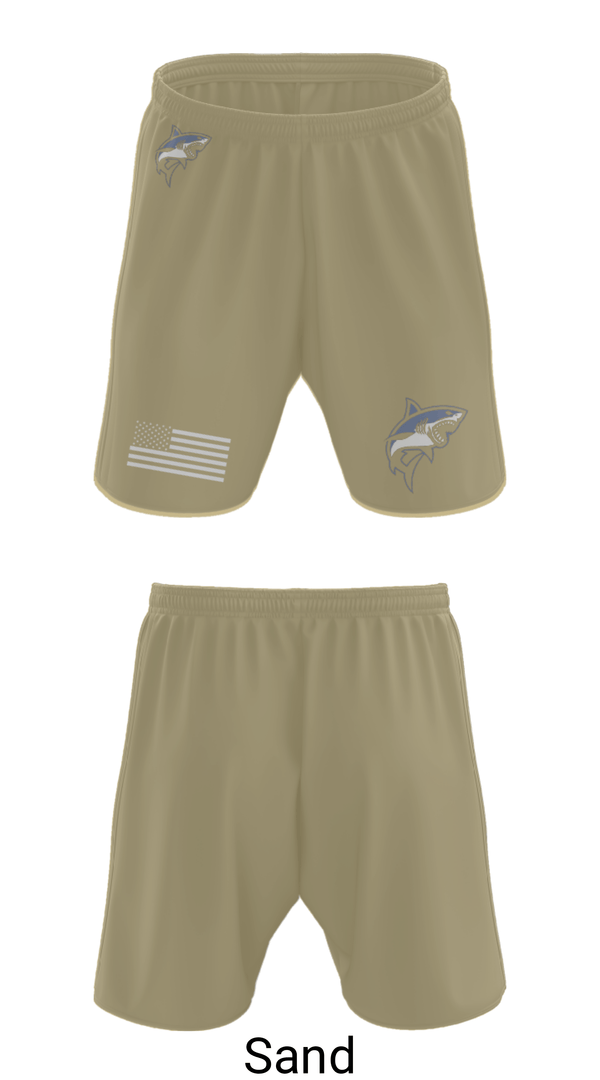 Athletic Shorts With Pockets, Great white guns, Marines, Teamtime, Team time, sublimation, custom sports apparel, team uniforms, spirit wear, spiritwear, sports uniforms, custom shirts, team store, custom team store, fundraiser sports, apparel fundraiser