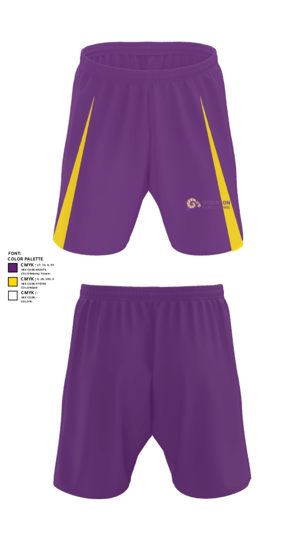 Athletic Shorts With Pockets, Robinson Middle School Track, Track & Field, Teamtime, Team time, sublimation, custom sports apparel, team uniforms, spirit wear, spiritwear, sports uniforms, custom shirts, team store, custom team store, fundraiser sports, apparel fundraiser
