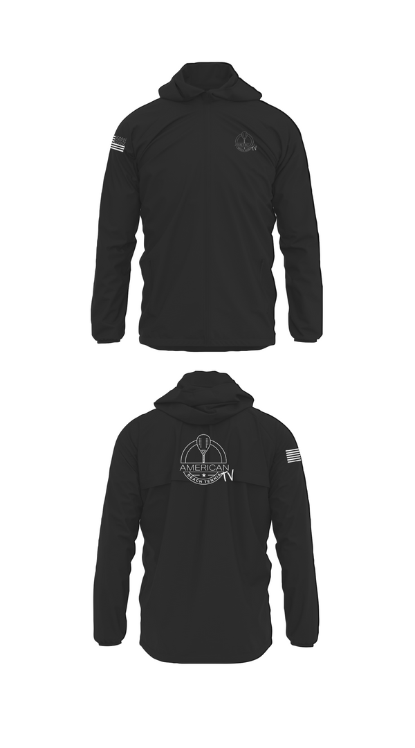 Windbreaker, American Beach Tennis, Tennis, Teamtime, Team time, sublimation, custom sports apparel, team uniforms, spirit wear, spiritwear, sports uniforms, custom shirts, team store, custom team store, fundraiser sports, apparel fundraiser