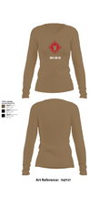 264 EN CO 72405798 Women's Long Sleeve V-neck Shirt - 2