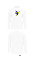 Hillsdale High School Cheer 6218082 Long Sleeve Performance Shirt - 8