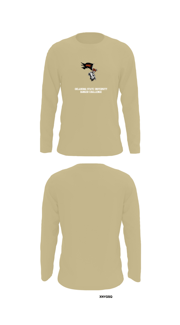 Long Sleeve Performance Shirt, Oklahoma State University Ranger Challenge, Army, Teamtime, Team time, sublimation, custom sports apparel, team uniforms, spirit wear, spiritwear, sports uniforms, custom shirts, team store, custom team store, fundraiser sports, apparel fundraiser