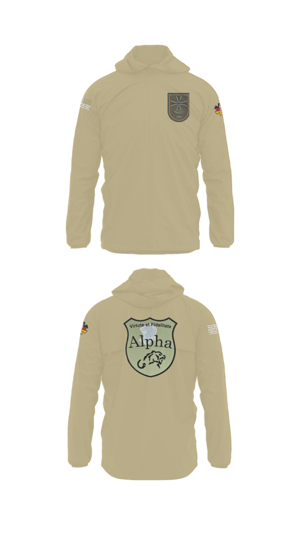 Windbreaker, 4./401 PzGrenBtl, Army, Teamtime, Team time, sublimation, custom sports apparel, team uniforms, spirit wear, spiritwear, sports uniforms, custom shirts, team store, custom team store, fundraiser sports, apparel fundraiser