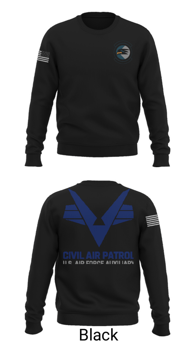 Sunlake High School Cadet Squadron 6161246 Crew Neck Sweatshirt - 25