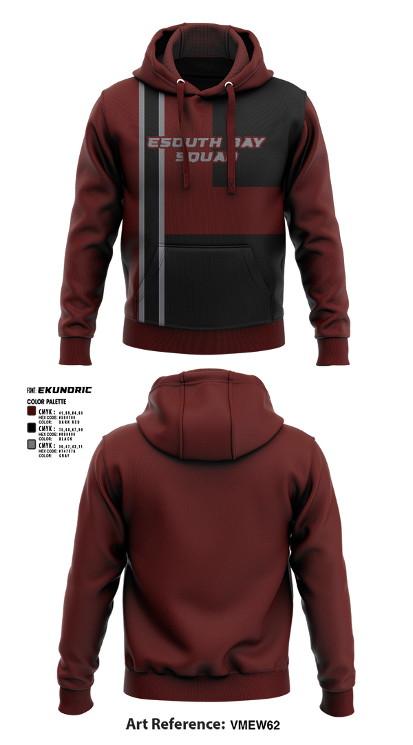 Hoodie, South Bay Squad, Cycling, Teamtime, Team time, sublimation, custom sports apparel, team uniforms, spirit wear, spiritwear, sports uniforms, custom shirts, team store, custom team store, fundraiser sports, apparel fundraiser