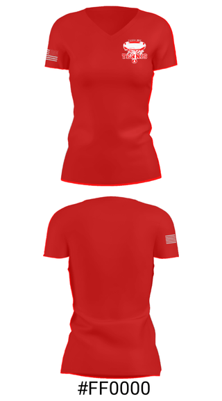 Women's Short Sleeve Vneck Shirt, Archer High School Tennis, Tennis, Teamtime, Team time, sublimation, custom sports apparel, team uniforms, spirit wear, spiritwear, sports uniforms, custom shirts, team store, custom team store, fundraiser sports, apparel fundraiser