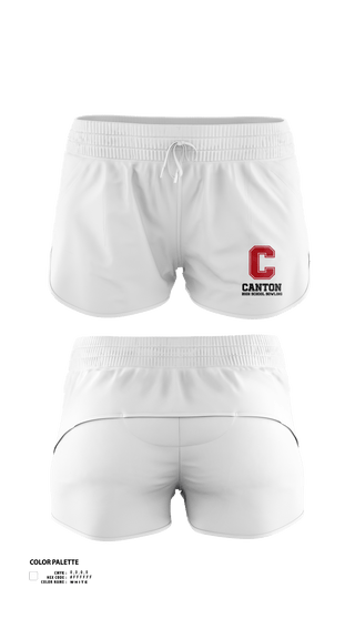 Womens Shorts, Canton Bowling, Bowling, Teamtime, Team time, sublimation, custom sports apparel, team uniforms, spirit wear, spiritwear, sports uniforms, custom shirts, team store, custom team store, fundraiser sports, apparel fundraiser