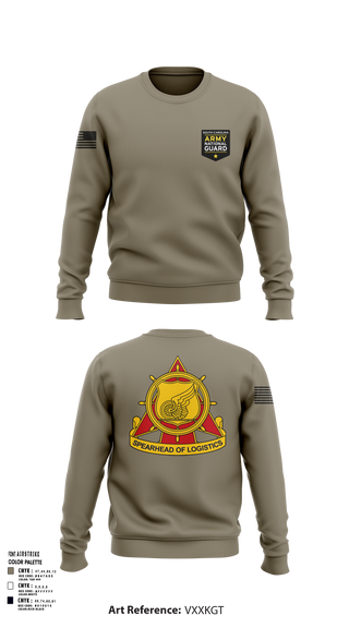 Crew Neck Sweatshirt, SOUTH CAROLINA ARMY NATIONAL GUARD, National Guard, Teamtime, Team time, sublimation, custom sports apparel, team uniforms, spirit wear, spiritwear, sports uniforms, custom shirts, team store, custom team store, fundraiser sports, apparel fundraiser
