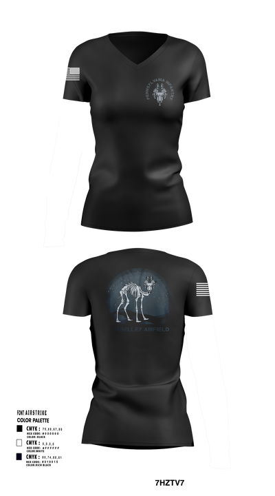 1-112 INF Assassins 67771433 Women's Short Sleeve V-neck Shirt - 106