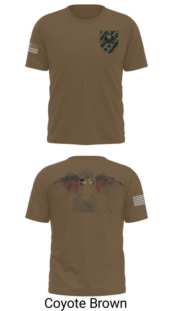 Short Sleeve Performance Shirt, 3./HSchRgt1, Army, Teamtime, Team time, sublimation, custom sports apparel, team uniforms, spirit wear, spiritwear, sports uniforms, custom shirts, team store, custom team store, fundraiser sports, apparel fundraiser