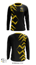 West Virginia State University Football 97556291 Long Sleeve Performance Shirt - 111