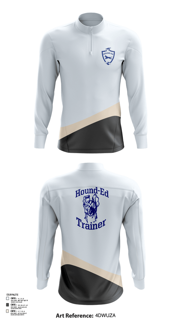 Quarter Zip Jacket, Hounded, , Teamtime, Team time, sublimation, custom sports apparel, team uniforms, spirit wear, spiritwear, sports uniforms, custom shirts, team store, custom team store, fundraiser sports, apparel fundraiser