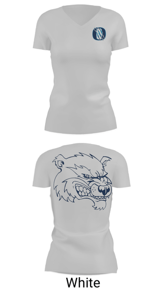 Women's Short Sleeve Vneck Shirt, Oxford Pop Warner Football And Cheer, Football, Teamtime, Team time, sublimation, custom sports apparel, team uniforms, spirit wear, spiritwear, sports uniforms, custom shirts, team store, custom team store, fundraiser sports, apparel fundraiser