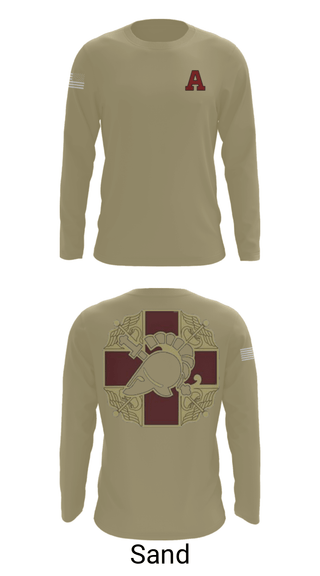Long Sleeve Performance Shirt, US MEDDAC, Army, Teamtime, Team time, sublimation, custom sports apparel, team uniforms, spirit wear, spiritwear, sports uniforms, custom shirts, team store, custom team store, fundraiser sports, apparel fundraiser