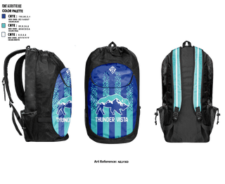 Gear Bag, Thunder Vista MS, Spirit Store, Teamtime, Team time, sublimation, custom sports apparel, team uniforms, spirit wear, spiritwear, sports uniforms, custom shirts, team store, custom team store, fundraiser sports, apparel fundraiser