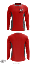 Cedar Valley High School Cross Country 97163354 Long Sleeve Performance Shirt - 121