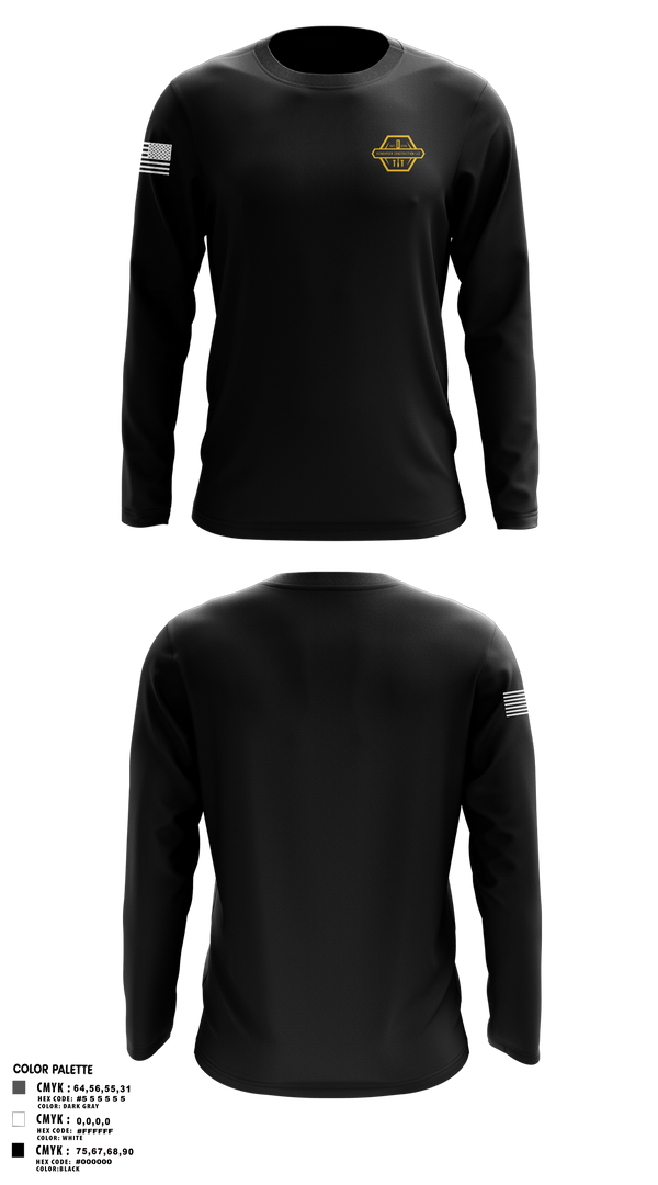Long Sleeve Performance Shirt, Isenbarger Construction LLC, , Teamtime, Team time, sublimation, custom sports apparel, team uniforms, spirit wear, spiritwear, sports uniforms, custom shirts, team store, custom team store, fundraiser sports, apparel fundraiser
