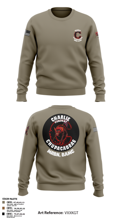 C Co Chupacabras Crew Neck Sweatshirt - 4