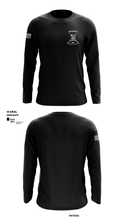 LAZY HELLDIVER 74477476 Long Sleeve Performance Shirt 15