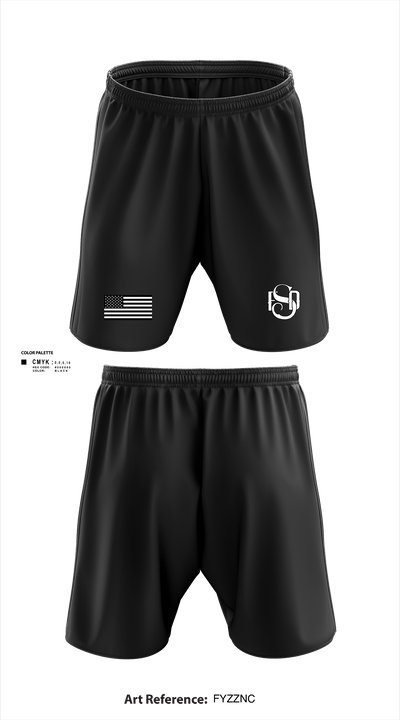 E72 8676839 Athletic Shorts With Pockets - 1