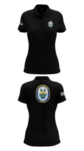 USS RUSHMORE 78932182 Women's Short Sleeve Performance Polo  - 33