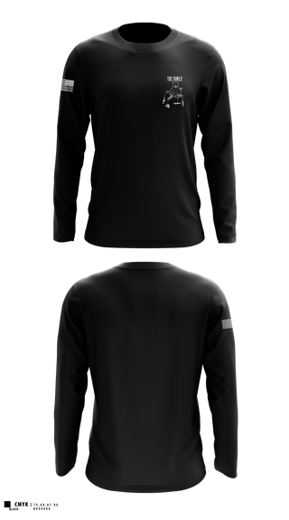 Long Sleeve Performance Shirt, 2nd PLT A CO-The Family, Army, Teamtime, Team time, sublimation, custom sports apparel, team uniforms, spirit wear, spiritwear, sports uniforms, custom shirts, team store, custom team store, fundraiser sports, apparel fundraiser