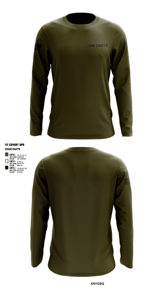 Long Sleeve Performance Shirt, Cub Cadets, , Teamtime, Team time, sublimation, custom sports apparel, team uniforms, spirit wear, spiritwear, sports uniforms, custom shirts, team store, custom team store, fundraiser sports, apparel fundraiser