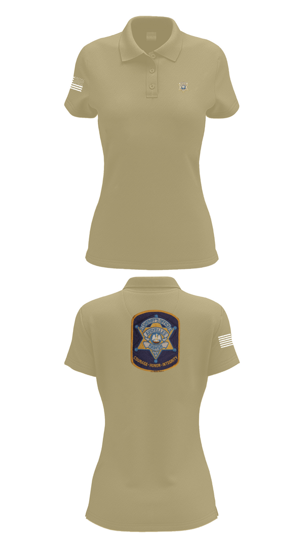 Womens Short Sleeve Performance Polo, Criminal Investigation, , Teamtime, Team time, sublimation, custom sports apparel, team uniforms, spirit wear, spiritwear, sports uniforms, custom shirts, team store, custom team store, fundraiser sports, apparel fundraiser