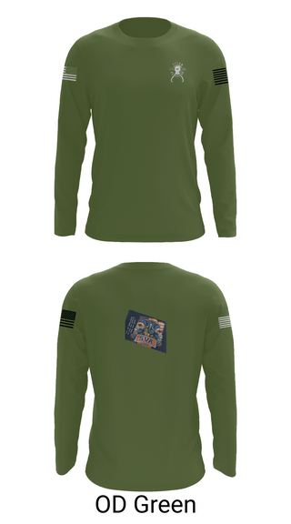 Long Sleeve Performance Shirt, TITAN BN, Army, Teamtime, Team time, sublimation, custom sports apparel, team uniforms, spirit wear, spiritwear, sports uniforms, custom shirts, team store, custom team store, fundraiser sports, apparel fundraiser