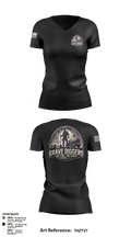 Gravediggers 54270931 Women's Short Sleeve V-neck Shirt - 107