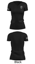 Morristown Police Department 25451199 Women's Short Sleeve V-neck Shirt - 27